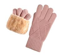 Gants Femme,Mitaines Chaudes en Tricot pour Temps Froid | Gants de Conduite - pour les Activités de Cyclisme, Conduite, Course, Équitation, Randonnée, Travail, Patinage et Envoi de Messages Textos