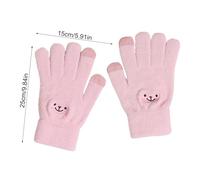 Gants Femmes destinés aux Saisons Froides,Mitaines à Écran Tactile Douces et Duveteuses - Gants Thermiques avec Doigts Complets | Pour Envoyer des SMS, Conduire, Cyclisme, Travail, Sports d'Extérieur,