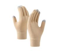 Gants Femmes et Hommes Gants en Laine Doux et Chauds Gants d'hiver légers et chauds Écran Tactile Polaire Gants en laine Peluche Gants thermiques Cadeau pour les jours froids