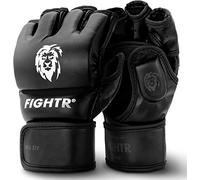 Gants FIGHTR® MMA - pour Une stabilité et Une Puissance de Frappe idéales | Gants de Grappling pour MMA, sandbag, Sparring et entraînement | Sac de Transport Inclus