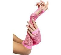 Gants filet sans doigts 80's fuschia fuschia G