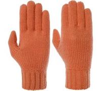 Gants Finement Tricotés Liva by Seeberger pêche One Size