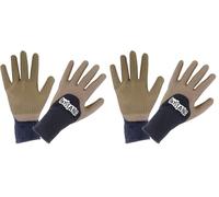Gants Fins de Jardinage Confort Imperméables Taille Plantation Désherbage ONE4ALL-ROSTAING-Taille 09 (Lot de 2)