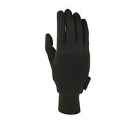 Gants fins en soie pour hommes Extremities Silk Liner Glove noir XL