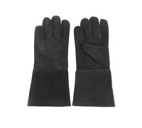 Gants Gant de Cuir Sauvage, Noir - Gants de l'escrime Gants de Chevalier GN médiéval - Noir, L