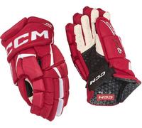 Gants Gants CCM Jetspeed FT6 SR, bleu foncé-blanc, senior, 14 po