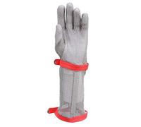 gants， Gants résistants aux coupures, gants de sécurité for la sculpture sur bois, la découpe du verre et la chaîne de travail(Arm 22cm,1PCS/S)