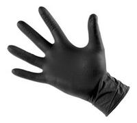 gants grippaz en nitrile sans silicone noirs taille xl - 50 gants - Grippaz Noir G