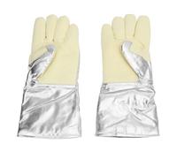 Gants Haute Température 932 ° F 500 ℃, Gants de Travail de Sécurité Anti-brûlure et Résistants à la Chaleur, Temps de Pause 25 S à 35 S, Gants Isolants Thermiques pour Fonderies