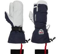 Hestra Gants Heli Ski 3-Finger Femme/Homme - paire de pour femme homme avec doublure, Fermeture Fermeture scratch Hiver automne-hiver - 10 HS bleu fonce