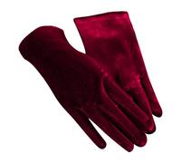 Gants Hiver- Gant Robe De SoiréE Courte En Velours Style OpéRa Pour Mariage RéCeption Banquet éLé E Casual