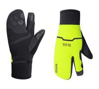 GOREWEAR WINDSTOPPER® Thermo Split Gants, Black / Neon Yellow, 11