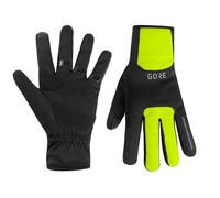 GOREWEAR M WINDSTOPPER® Thermo Gants, Black / Neon Yellow, 9