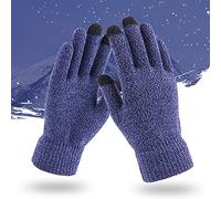 Gants Homme, Gants GloveWool KnittingFull Finger Épaissie Marche Unisexe