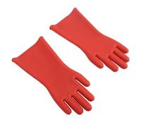 Gants Isolants, 1 Paire de Gants D'électricien 12KV, Gants Isolants en Caoutchouc de qualité 00, Utilisés dans les Endroits à Haute Tension Tels que L'industrie électrique et