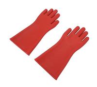 Gants Isolants, Gants en Caoutchouc Haute Tension 12KV pour électricien de Classe 00, Gants Isolés électriques de 1,8 Mm D'épaisseur, pour les Travailleurs de Ligne, les