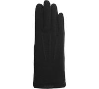 Isotoner Gants femme tactiles en tissu doux et chaud, non doublés, TU, noir