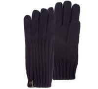 Isotoner Gants homme chauds, doublés polaire, taille unique, TU, marine