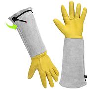 Gants Jardinage Femme/ Homme Gants De Travail Cuir - Gants De Jardinage Cadeau Jardinage Outillage Gants Anti Coupure Gants Rosiers Epineux Outils Jardinage Long Gant Jardinage Femme Homme Gant Jardin