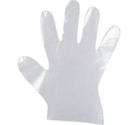 Gants jetables ambidextres 0,12mm transparent - sachet de 100 pièces - Lot de 100 - 21096.100