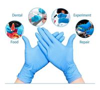 Gants Jetables En Latex, Pour La Cuisine, Le Laboratoire, Le Nettoyage Du Jardin