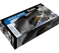 Gants jetables JUBA Noir non poudré Boîte (50 pièces) - 7