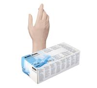 Gants jetables latex Mapa Solo 998 taille 7, boite de 100