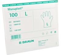 Gants jetables Manuplast PE taille L 100 pces