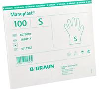 Gants jetables Manuplast PE taille S 100 pces