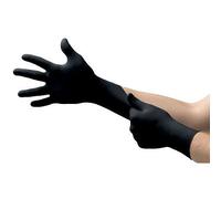 Gants jetables multiusage en nitrile noir MICROFLEX 93-852 - par 100 - taille L ANSELL