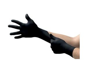 Gants jetables multiusage MICROFLEX MidKnight Touch 93-732 noir - par 100 - taille XL ANSELL
