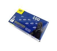 Gants Jetables Nitrile Magneti Marelli Extra Forts Noirs Taille L 100 Pièces