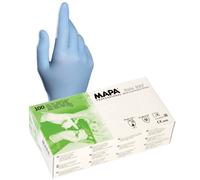 Gants jetables nitrile Mapa Solo 997 taille 7, boite de 100