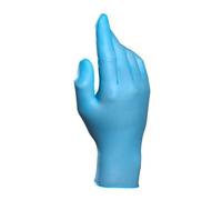 Gants jetables nitrile non poudré bleu Mapa 997- Boîte de 100 gants - taille 7