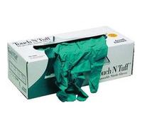 Boîte de 100 gants jetables nitriles jetables Touch N TUFF vert TM/8 - - 92500T8