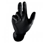 Gants jetables texturés - non poudrés - nitrile - par 50 - T11 - 246BK PIP