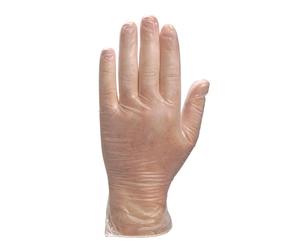 Gants jetables vinyle poudrés T9/10 boite de 100 Delta Plus