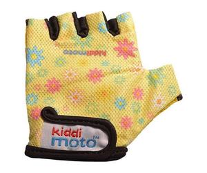 Gants Kiddimoto Flower Noir