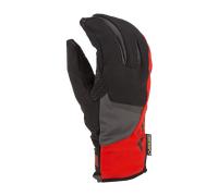 Klim Inversion Gore-Tex Gants de moto, noir-rouge, taille M