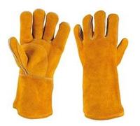 Gants KS TOOLS - En cuir - Court - Pour soudeur - Taille M - 985.7034 G