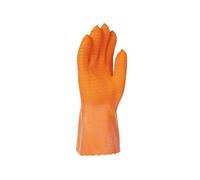 Gants latex tout enduit gros travaux orange T10 - - LAT 830 10