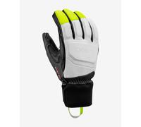Gants Leki Griffin Prime 3D blanc jaune néon - 10