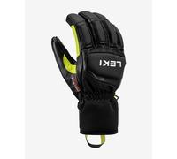 Gants Leki Griffin Pro 3D PrimaLoft noir jaune fluo - 10