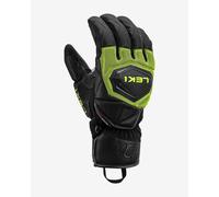 Gants Leki WCR Coach 3D noir jaune fluo - 8.5