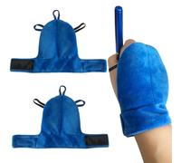 Gants lestés pour les tremblements de la main et la maladie de Parkinson - Support de main lesté pour une meilleure stabilité, sangle de poignet réglable, gants de renforcement confortables pour les