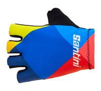 Santini Lidl-trek 2025 Short Gloves Multicolore M