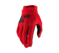 Gants longs 100% RideCamp Rouge