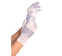Gants longs en satin femme Leg Avenue Blanc TU