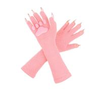 Gants Longs en Silicone avec des Clous De Manches Étendues Cosplay pour Les Rôles d'halloween Glants en Silicone Halloween