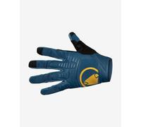 Gants longs Endura SingleTrack II bleu acier jaune - XS